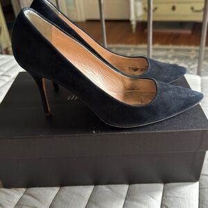 ✨J. CREW ELSIE Black Suede Pumps ✨